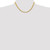 Image of 16" 14K Yellow Gold 5.5mm Diamond-cut Rope with Lobster Clasp Chain Necklace