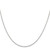 Image of 16" Sterling Silver 1.10mm Forzantina Cable Chain Necklace