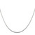 Image of 16" Sterling Silver 1.25mm Diamond-cut Snake Chain Necklace