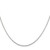 Image of 16" Sterling Silver 1.25mm Loose Rope Chain Necklace