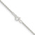 Image of 16" Sterling Silver 1.5mm Solid Rope Chain Necklace
