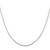 Image of 16" Sterling Silver 1mm Flat Link Cable Chain Necklace
