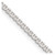 Image of 16" Sterling Silver 2.25mm Flat Anchor Chain Necklace