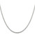 Image of 16" Sterling Silver 2.3mm Solid Rope Chain Necklace