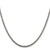 Image of 16" Sterling Silver 2.5mm Solid Rope Chain Necklace