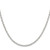 Image of 16" Sterling Silver 2.75mm Oval Fancy Rolo Chain Necklace