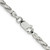 Image of 16" Sterling Silver 3.1mm Flat Rope Chain Necklace