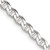Image of 16" Sterling Silver 4.15mm Flat Cuban Anchor Chain Necklace
