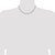 Image of 16" Sterling Silver 8mm Concave Beveled Curb Chain Necklace