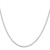 Image of 16" Sterling Silver Rhodium-plated 1.5mm Rolo Chain Necklace