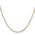 Image of 16" Yellow Rhodium over Brass 1.70mm Plated Rolo Chain Necklace