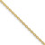 Image of 16" Yellow Rhodium over Brass 1.70mm Plated Rolo Chain Necklace