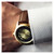 Image of 16mm 7.5" Brown Italian Leather Silver-tone Buckle Watch Band