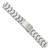 Image of 18 & 20mm 7" Silver-tone w/Deploy Buckle Stainless Steel Watch Band