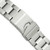 Image of 18 & 20mm 7" Silver-tone w/Deploy Buckle Stainless Steel Watch Band
