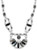 Image of 18" + 2" Multistone and Cultured Freshwater Pearl Necklace 925 Sterling Silver - LIMITED STOCK