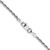 Image of 18" 10K White Gold 1.85mm Diamond-cut Quadruple Rope Chain Necklace