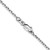 Image of 18" 10K White Gold 1.8mm Diamond-cut Cable Chain Necklace