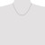 Image of 18" 10K White Gold 1mm Box Chain Necklace