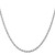 Image of 18" 10K White Gold 2.75mm Diamond-cut Quadruple Rope Chain Necklace