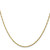 Image of 18" 10K Yellow Gold 1.4mm Singapore Chain Necklace