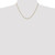 Image of 18" 10K Yellow Gold 1.4mm Singapore Chain Necklace