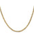 Image of 18" 10K Yellow Gold 3mm Concave Anchor Chain Necklace