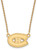 Image of 18" 10K Yellow Gold NHL Montreal Canadiens Small Pendant w/ Necklace by LogoArt