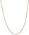 Image of 18" 14K Rose Gold 1.0mm Box Chain Necklace