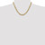 Image of 18" 14K Yellow Gold 7mm Concave Anchor Chain Necklace
