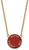 Image of 18" Gold Plated 925 Silver Alpha Chi Omega Sm Pendant Necklace LogoArt GP013ACO-18