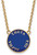 Image of 18" Gold Plated 925 Silver Theta Phi Alpha Sm Pendant Necklace LogoArt GP013TPA-18