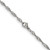 Image of 18" Stainless Steel Polished 3mm Singapore Chain Necklace