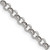 Image of 18" Stainless Steel Polished 4.6mm Rolo Chain Necklace
