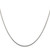 Image of 18" Sterling Silver 1.25mm Snake Chain Necklace