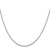 Image of 18" Sterling Silver 1.35mm 8 Sided Diamond-cut Box Chain Necklace