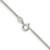 Image of 18" Sterling Silver 1.35mm 8 Sided Diamond-cut Box Chain Necklace