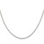 Image of 18" Sterling Silver 1.3mm Elongated Box Chain Necklace