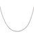Image of 18" Sterling Silver 1.5mm Beveled Oval Cable Chain Necklace w/2in ext.