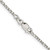Image of 18" Sterling Silver 1.75mm Twisted Box Chain Necklace