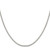 Image of 18" Sterling Silver 1.9mm Box Chain Necklace w/2in ext.