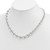 18 inch Sterling Silver 10.1mm Polished Fancy Link Chain Necklace
