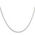 Image of 18" Sterling Silver 1mm 8 Sided Diamond-cut Box Chain Necklace