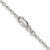 Image of 18" Sterling Silver 2.25mm Oval Cable Chain Necklace