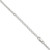 Image of 18" Sterling Silver 2.5mm Diamond-cut Cable Chain Necklace w/2in ext.