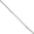 Image of 18" Sterling Silver 2.5mm Diamond-cut Rope Chain Necklace w/2in ext.