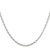Image of 18" Sterling Silver 2.5mm Oval Fancy Rolo Chain Necklace