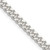 Image of 18" Sterling Silver 4mm Domed w/ Side Diamond-cut Curb Chain Necklace