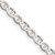 Image of 18" Sterling Silver 4mm Flat Anchor Chain Necklace
