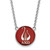 Image of 18" Sterling Silver Alpha Chi Omega Small Pendant Necklace by LogoArt SS043ACO-18